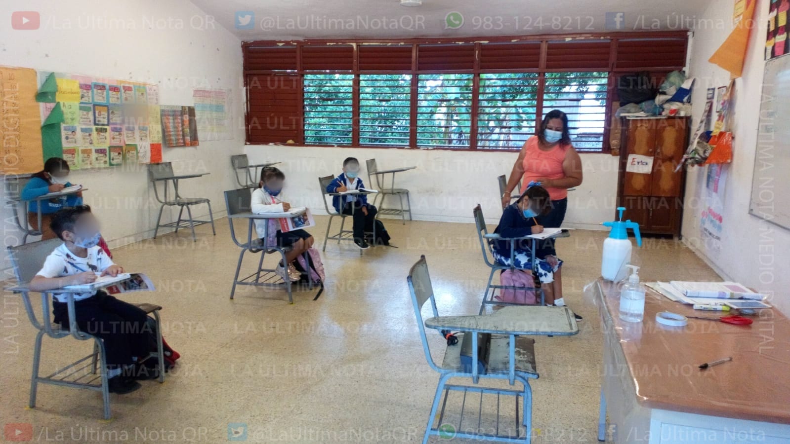 Regresan a clases mixto- presenciales alumnos de FCP