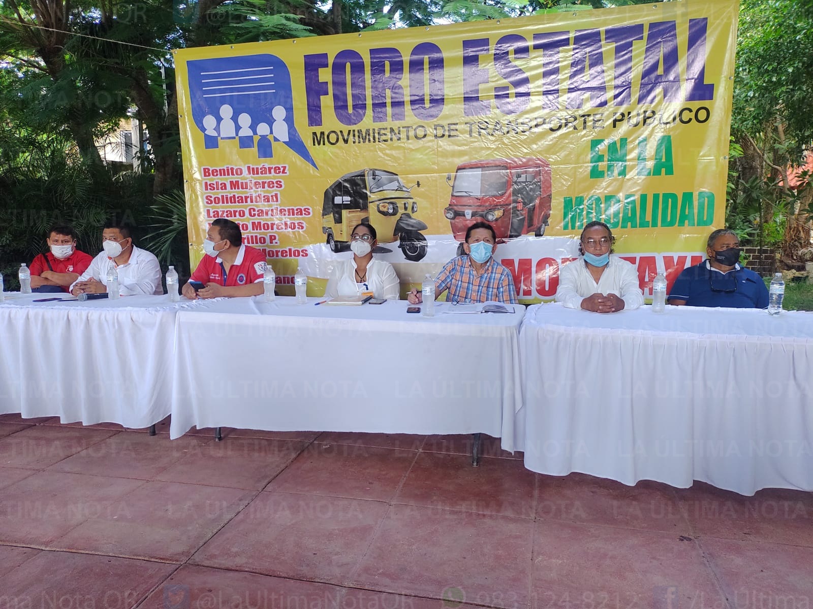 Realizan foro de mototaxis para regularizar el servicio.