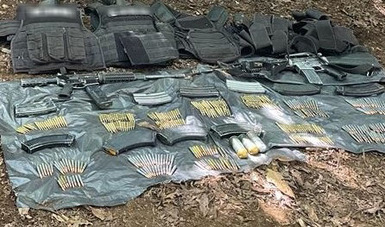 Captura GN a sujeto en Michoacán y decomisa armas largas, granadas, cargadores y cartuchos