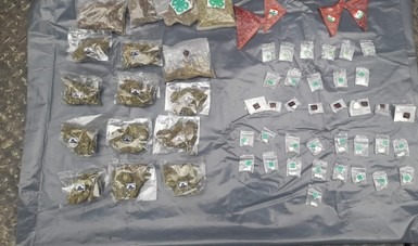 En Jalisco, Guardia Nacional decomisa dosis de aparentes narcóticos