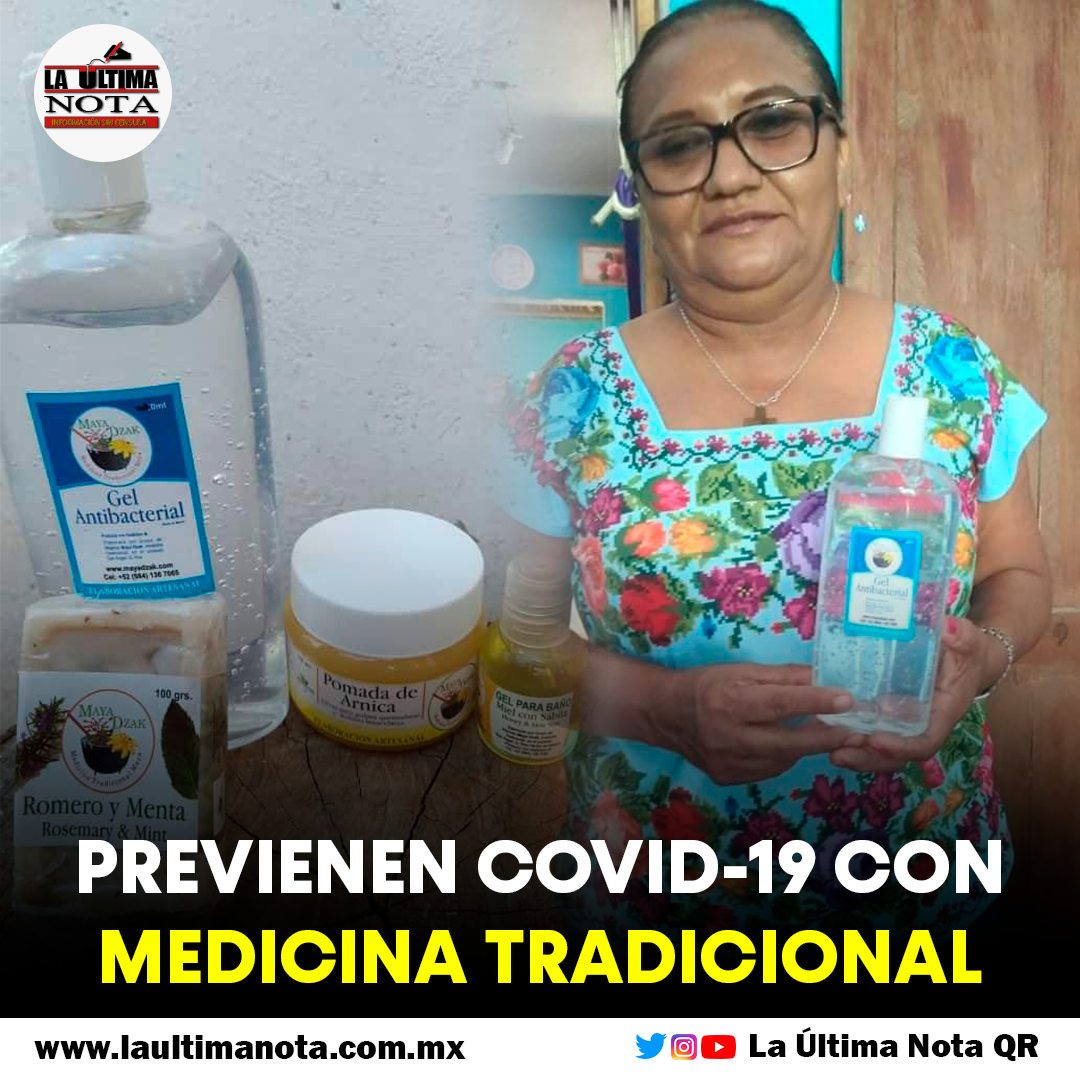 Previenen Covid-19 con medicina tradicional