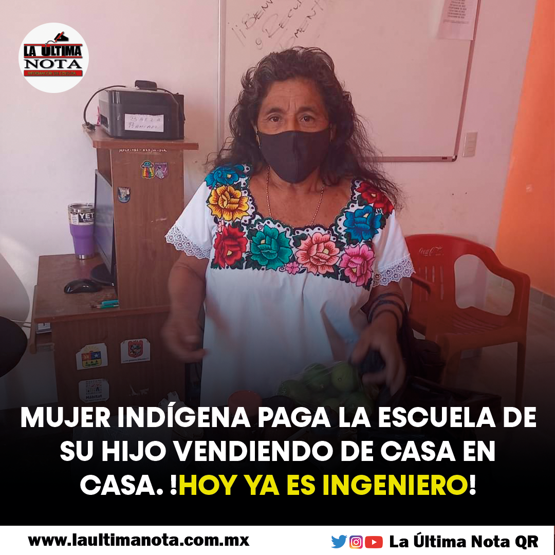 Ante los obstáculos mujer indígena brinda estudios a su hijo en FCP