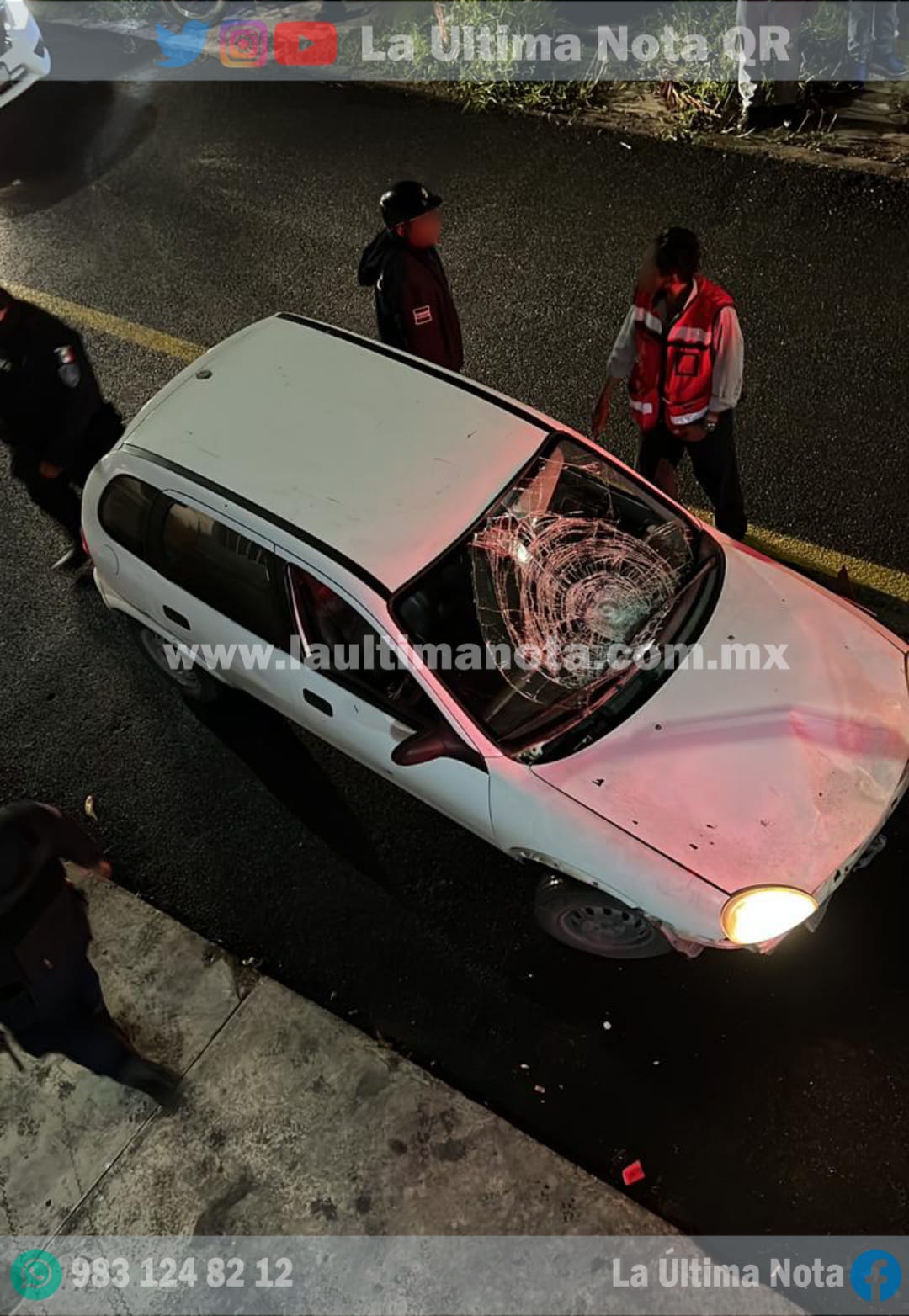 Atropella conductor a un abuelito en Muyil y fue detenido en FCP