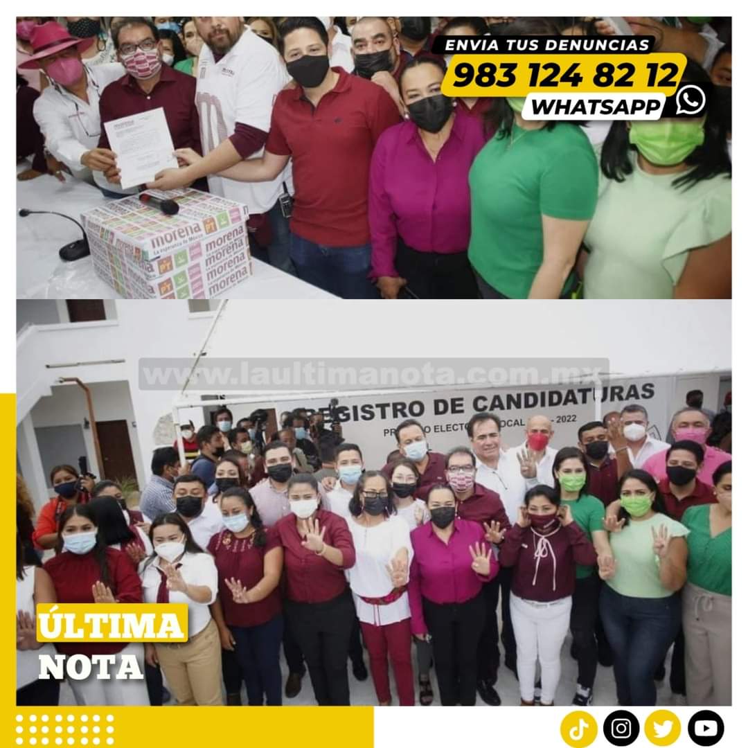 Se registran candidatos a diputados locales por Morena