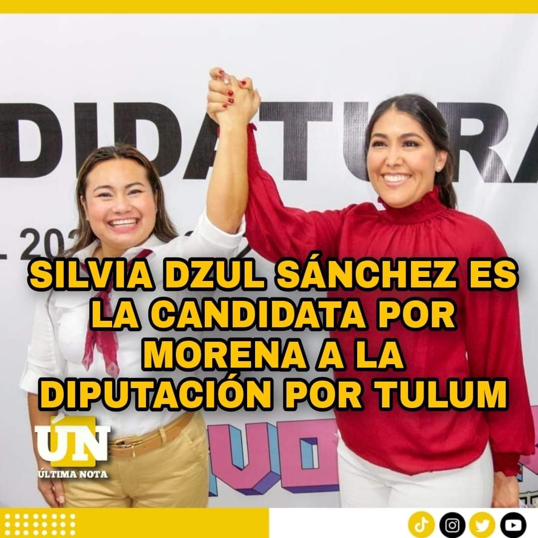 SE REGISTRA SILVIA DZUL SÁNCHEZ POR EL DISTRITO IX: Formaliza solicitud ante el IEQROO por la diputación de Tulum