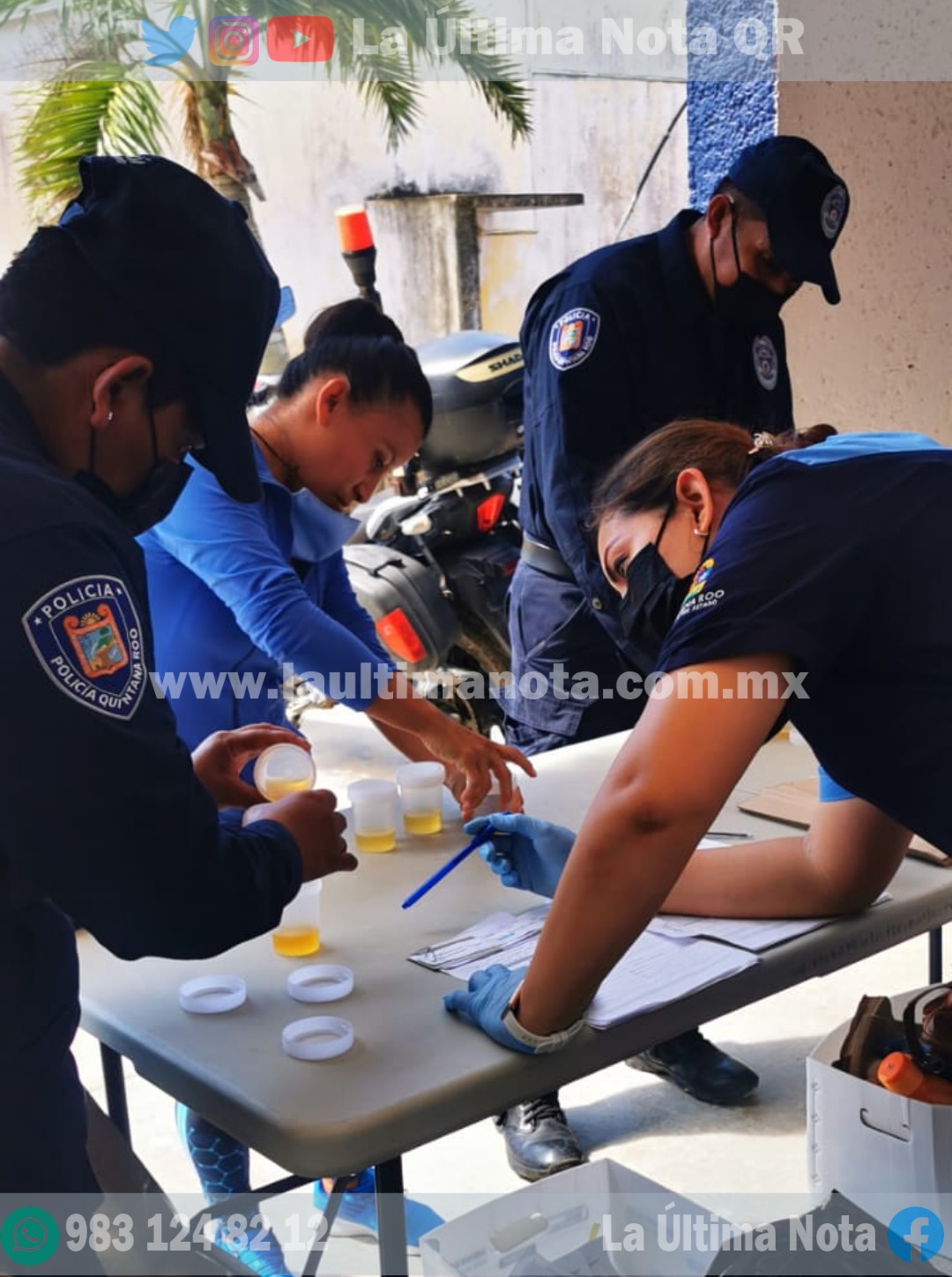 Mayor seguridad con policías libre de drogas en Carrillo Puerto