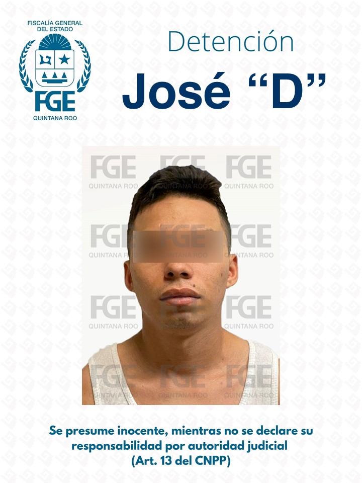 Detienen a sujeto que participó en doble homicidio en Tulum