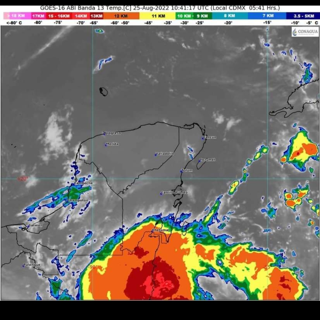 Clima: Pronostican más lluvias para Quintana Roo