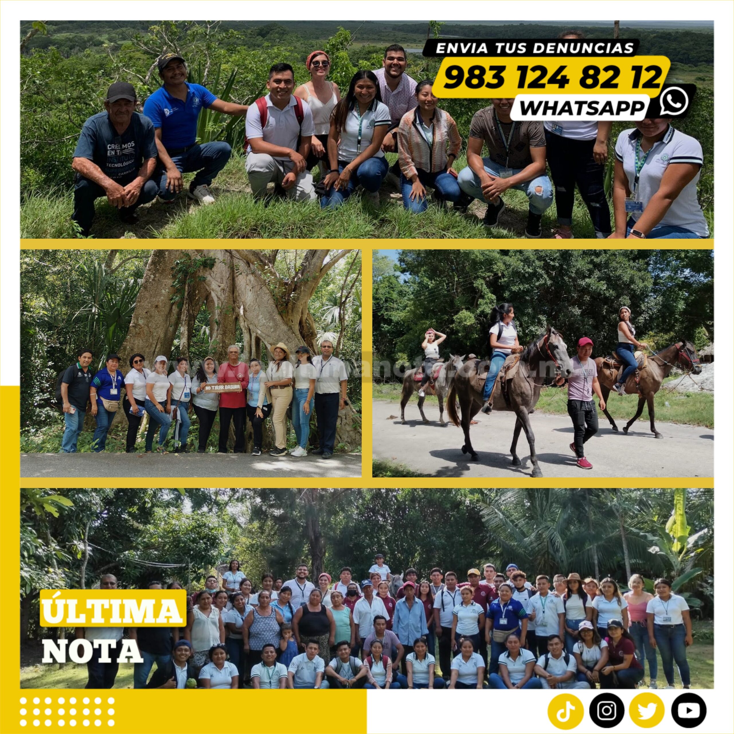 Profesores y alumnos del Tec buscan desarrollar destinos turísticos en la zona maya