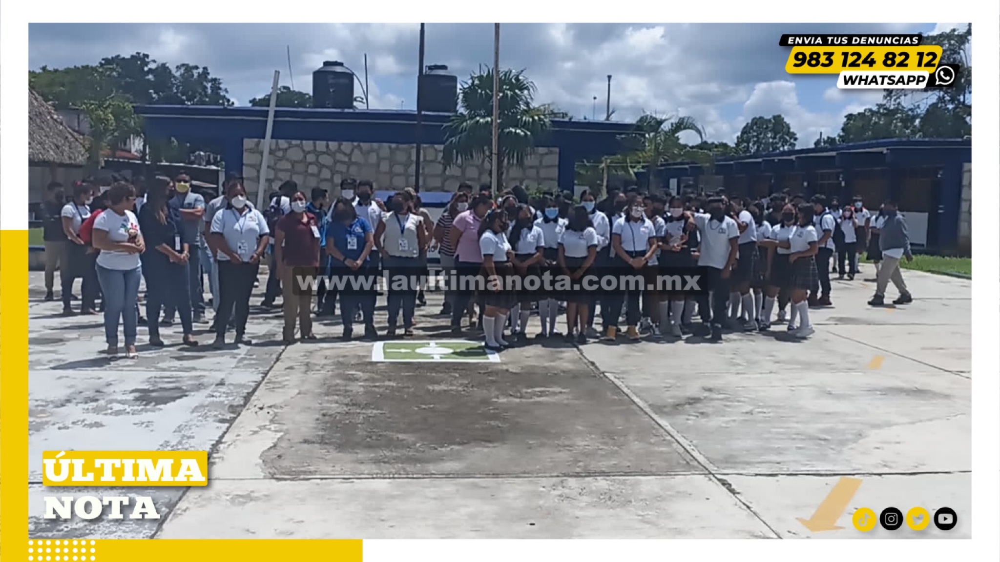 Concientizan a carrilloportenses con el “Mega Simulacro Nacional 2022”