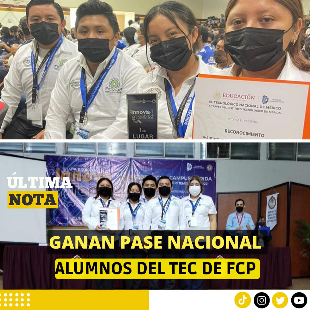 Proyecto innovador del Tec de Carrillo pasa a la fase nacional