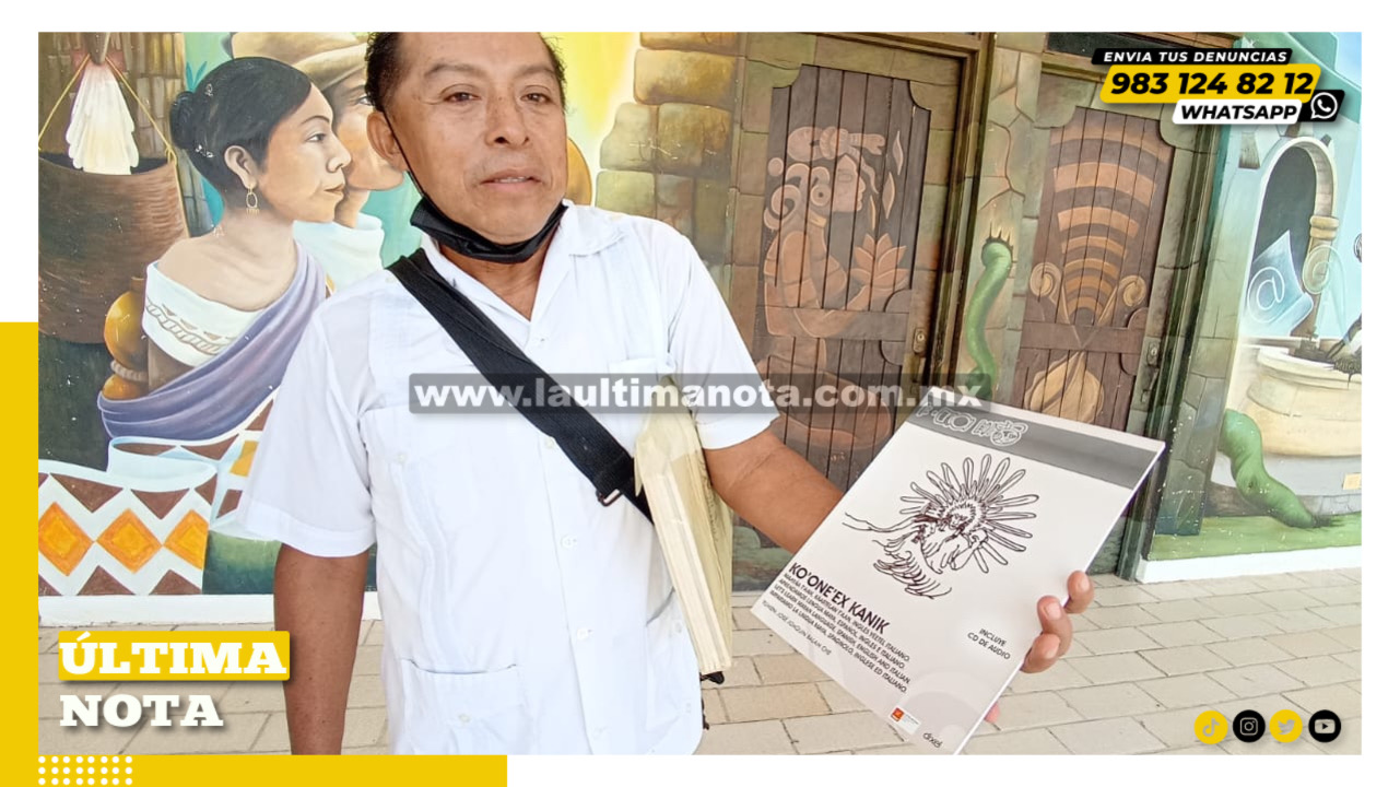 Presentan libro en maya “Koonex Kanik Maya Ta’an” (vamos a aprender la lengua maya)