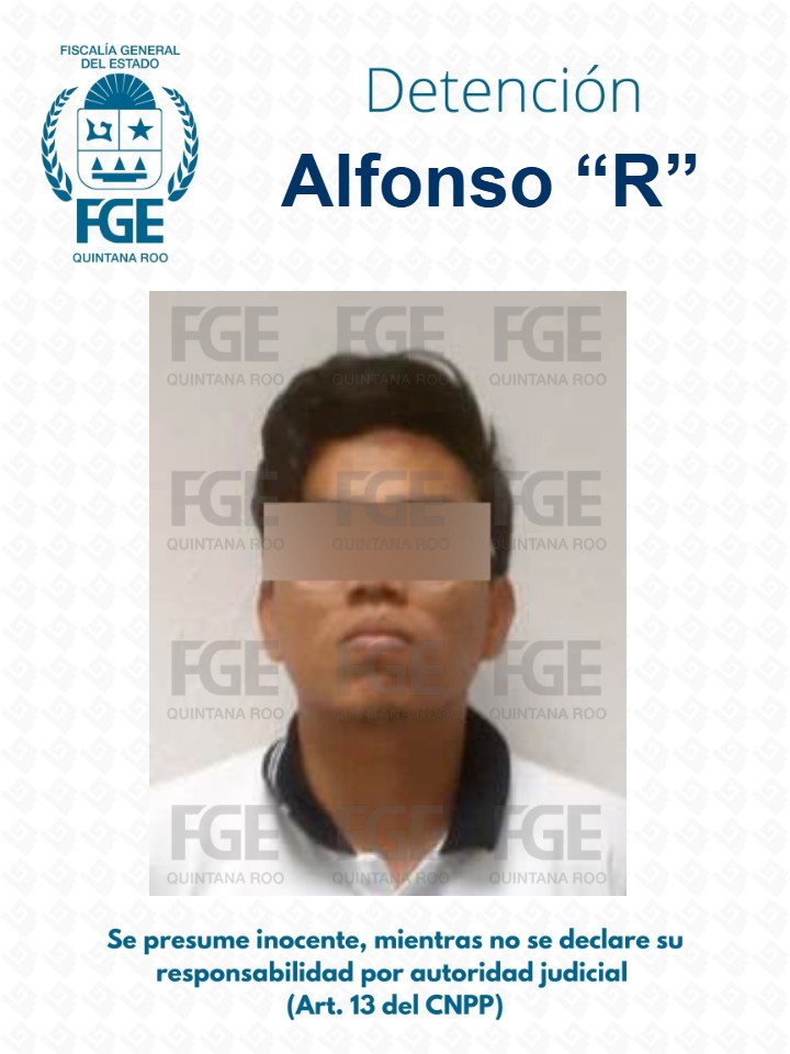Cumplimenta FGE Quintana Roo orden de aprehensión contra una persona por su probable participación de un homicidio en Playa del Carmen