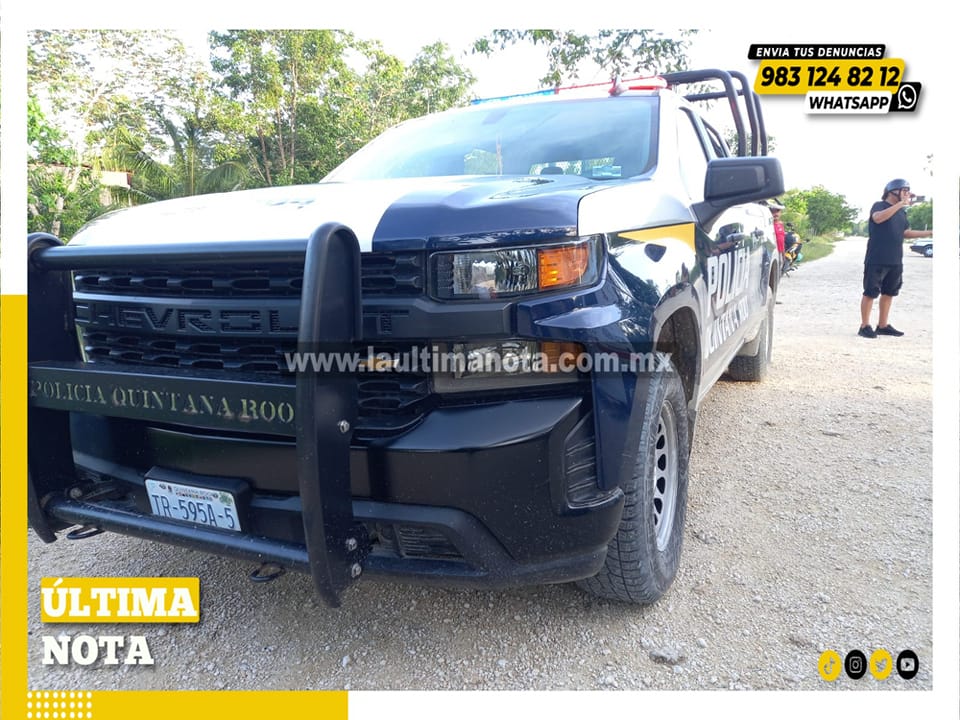 Mujer bañada en gasolina deambulaba cerca de la comunidad Xhazil Sur