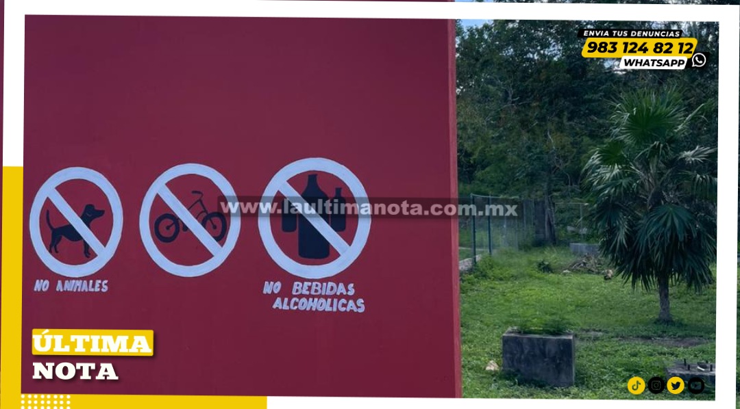 Restringen paso de mascotas en la unidad deportiva de Carrillo