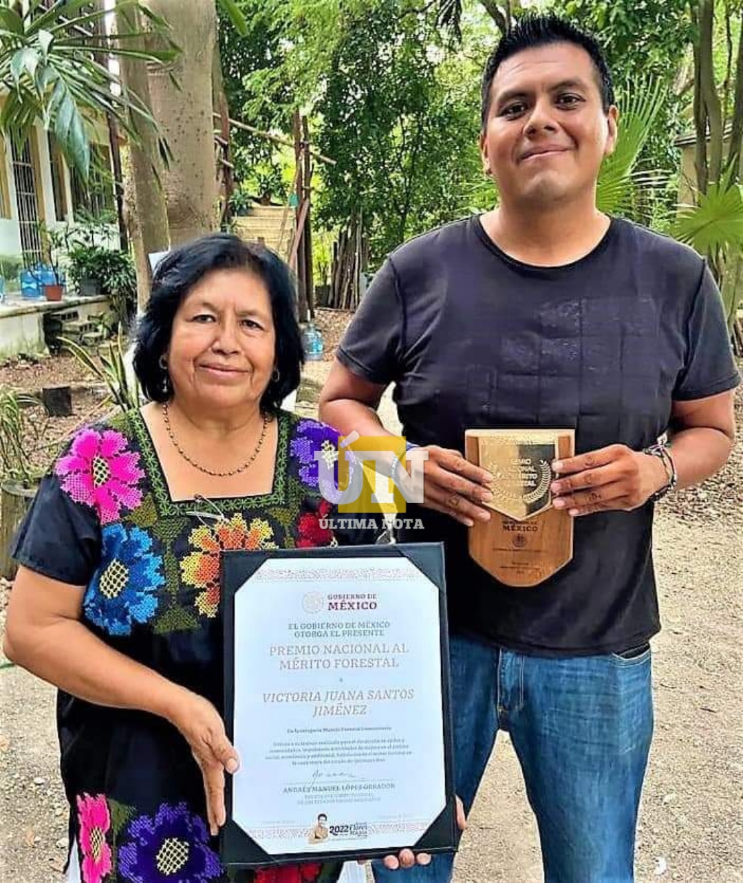 Carrilloportense recibe el premio nacional al mérito forestal 2022