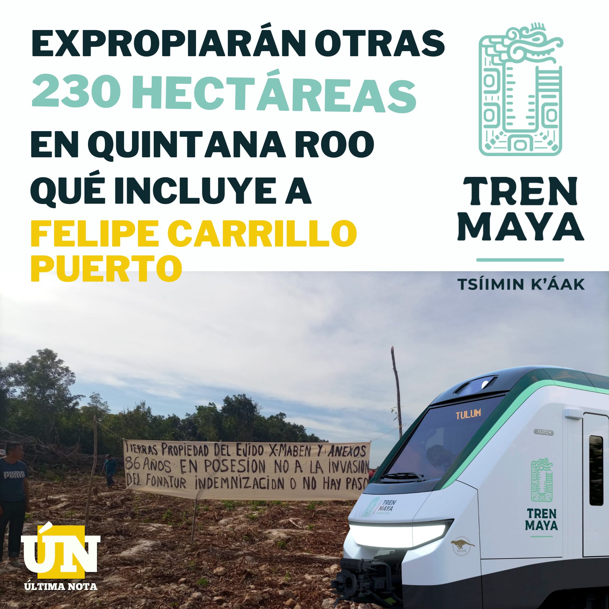 AMLO decreta la expropiación de 139 predios en Tulum, Felipe Carrillo Puerto, Othón P. Blanco y Bacalar