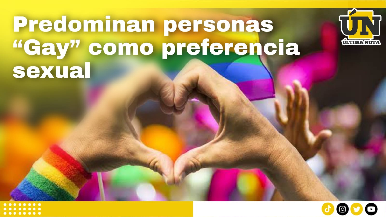 Predominan personas “Gay” como preferencia sexual 🏳️🌈