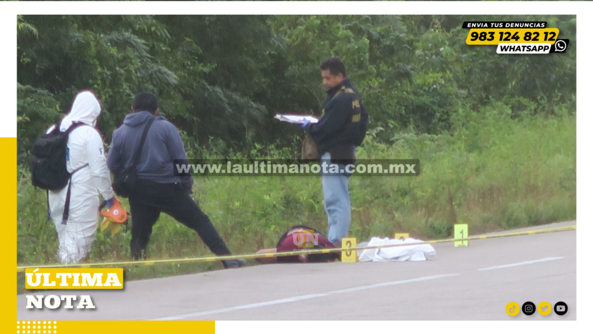 Arrollan a hombre en carretera federal en FCP