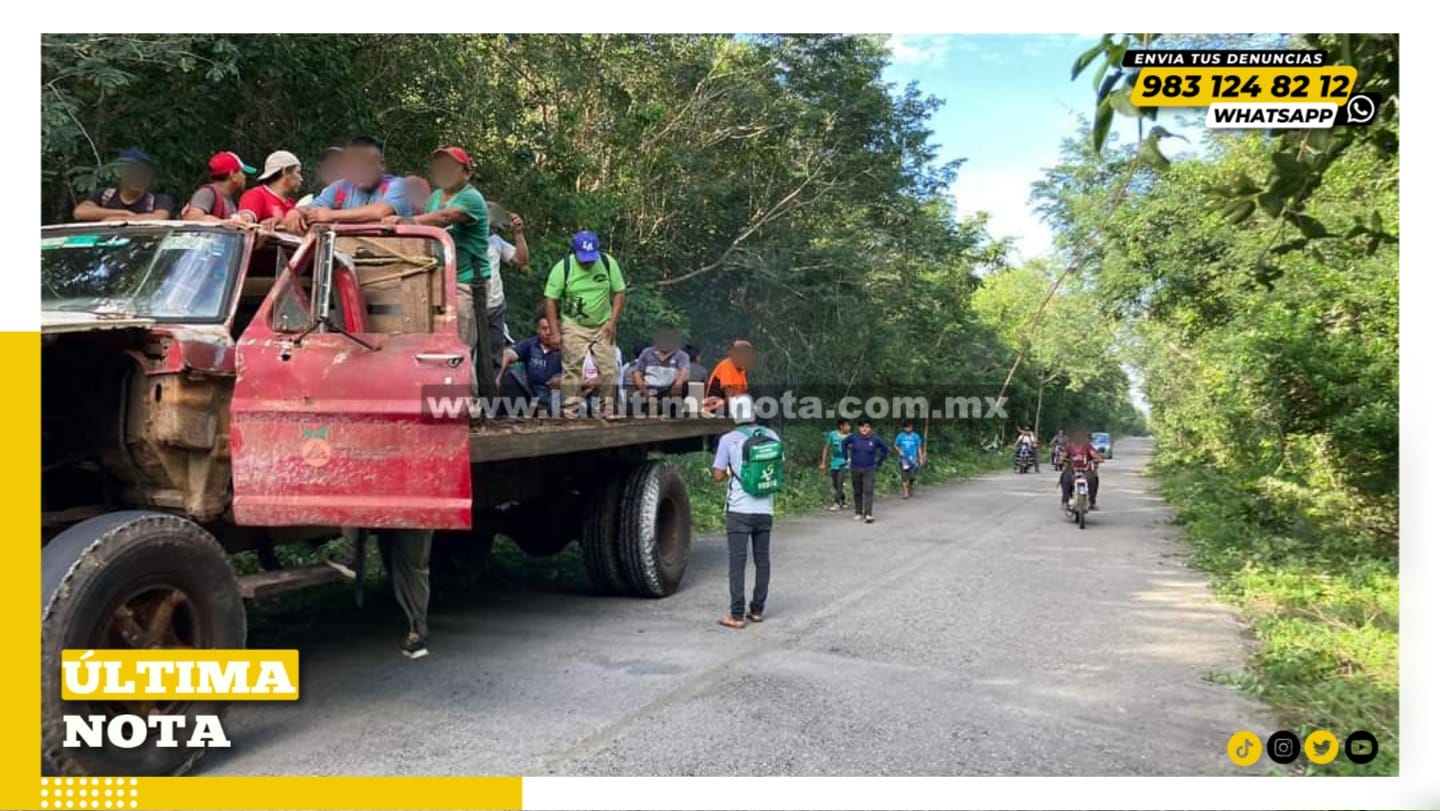 Requieren atención carreteras del centro-sur de Quintana Roo
