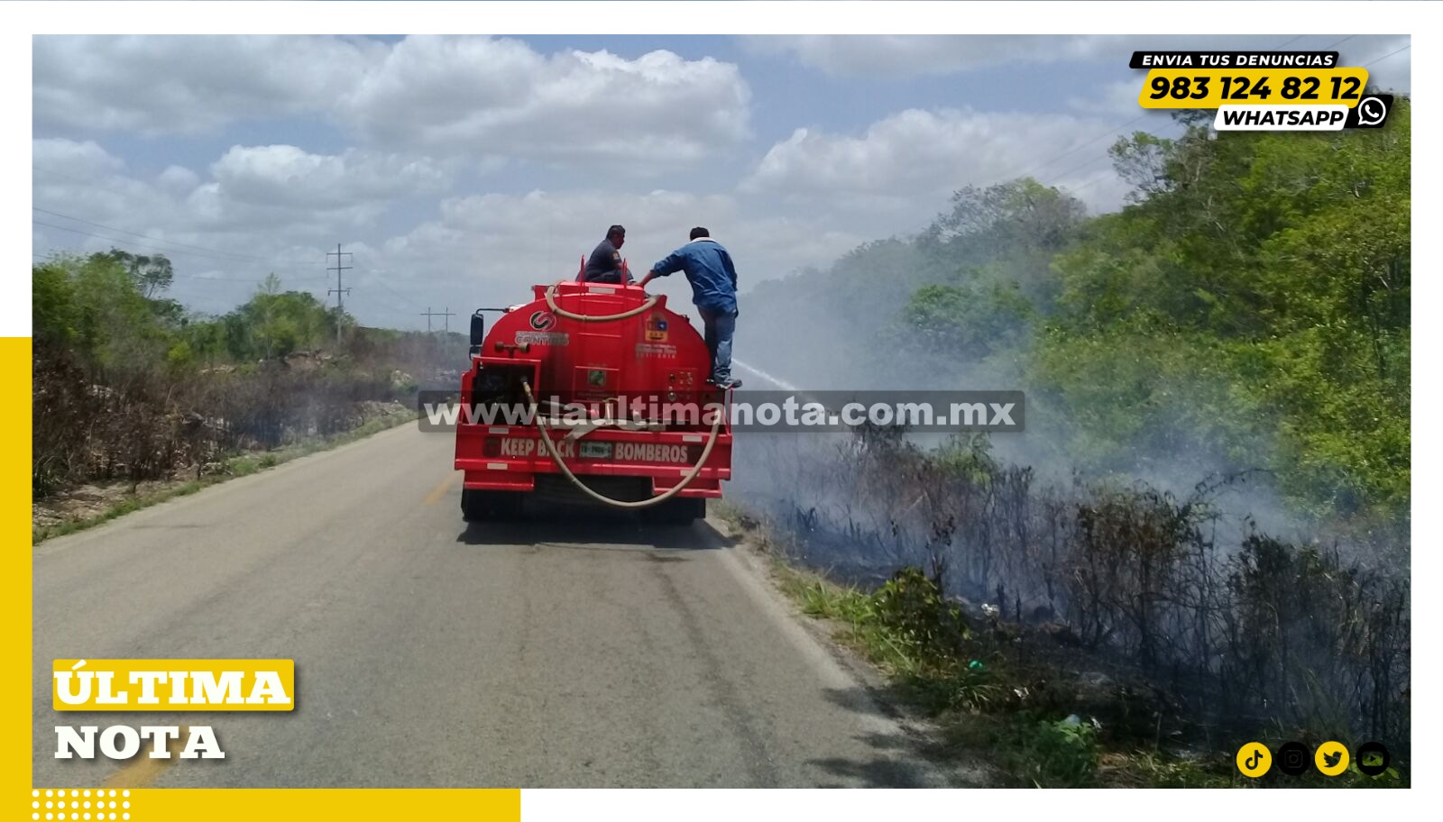 Alerta sequía por posible incremento de incendios en FCP