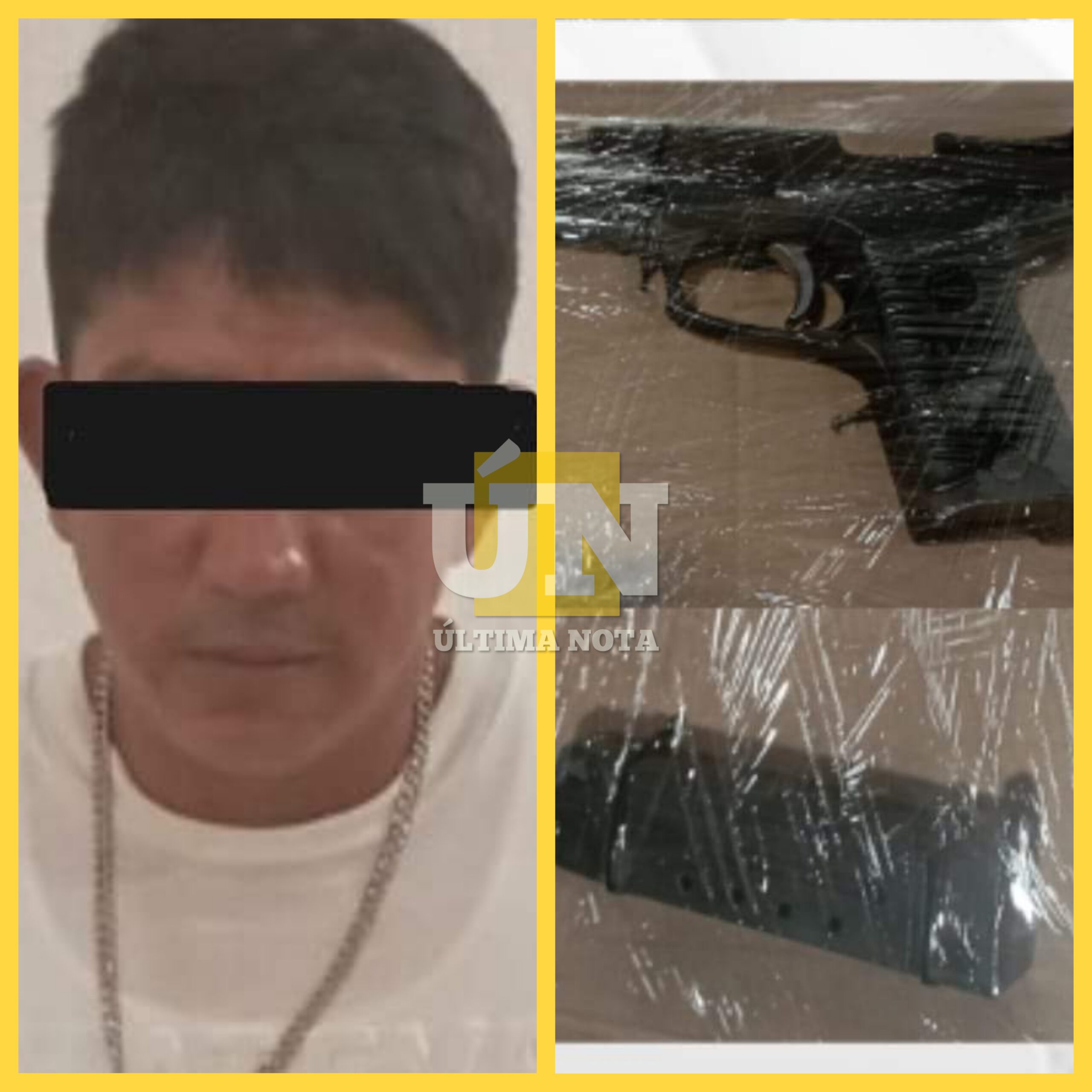 Vinculan a proceso a sujeto detenido con arma de fuego