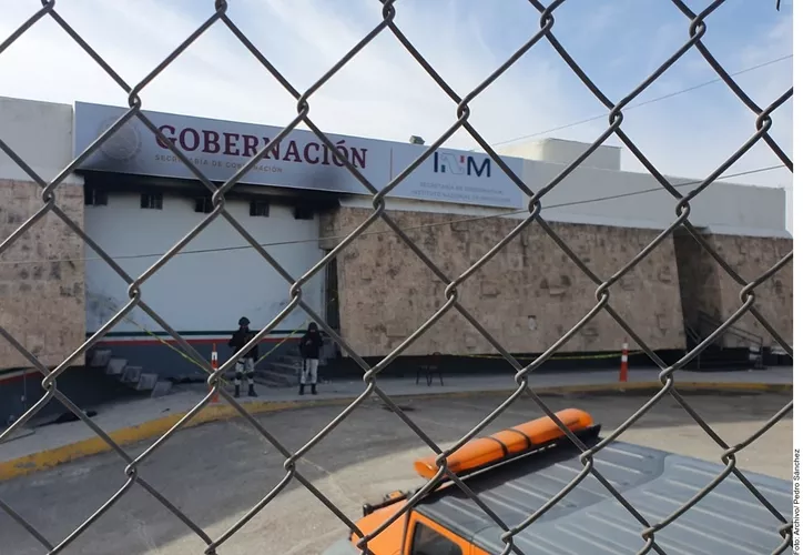 Cae primer funcionario del INM por muerte de migrantes en incendio