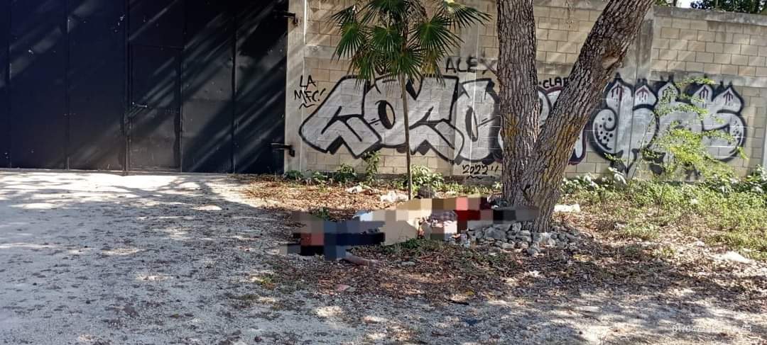 Encuentran dos hombres ejecutados a las afueras de Tulum; ya suman 7 muertos en un día.