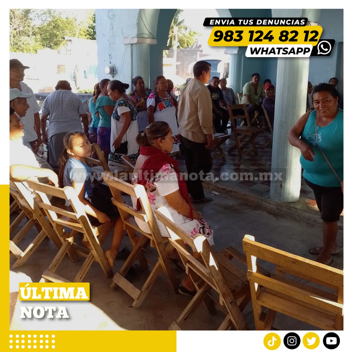 Amenzan con bloqueo carretero ejidatarios de Tepich