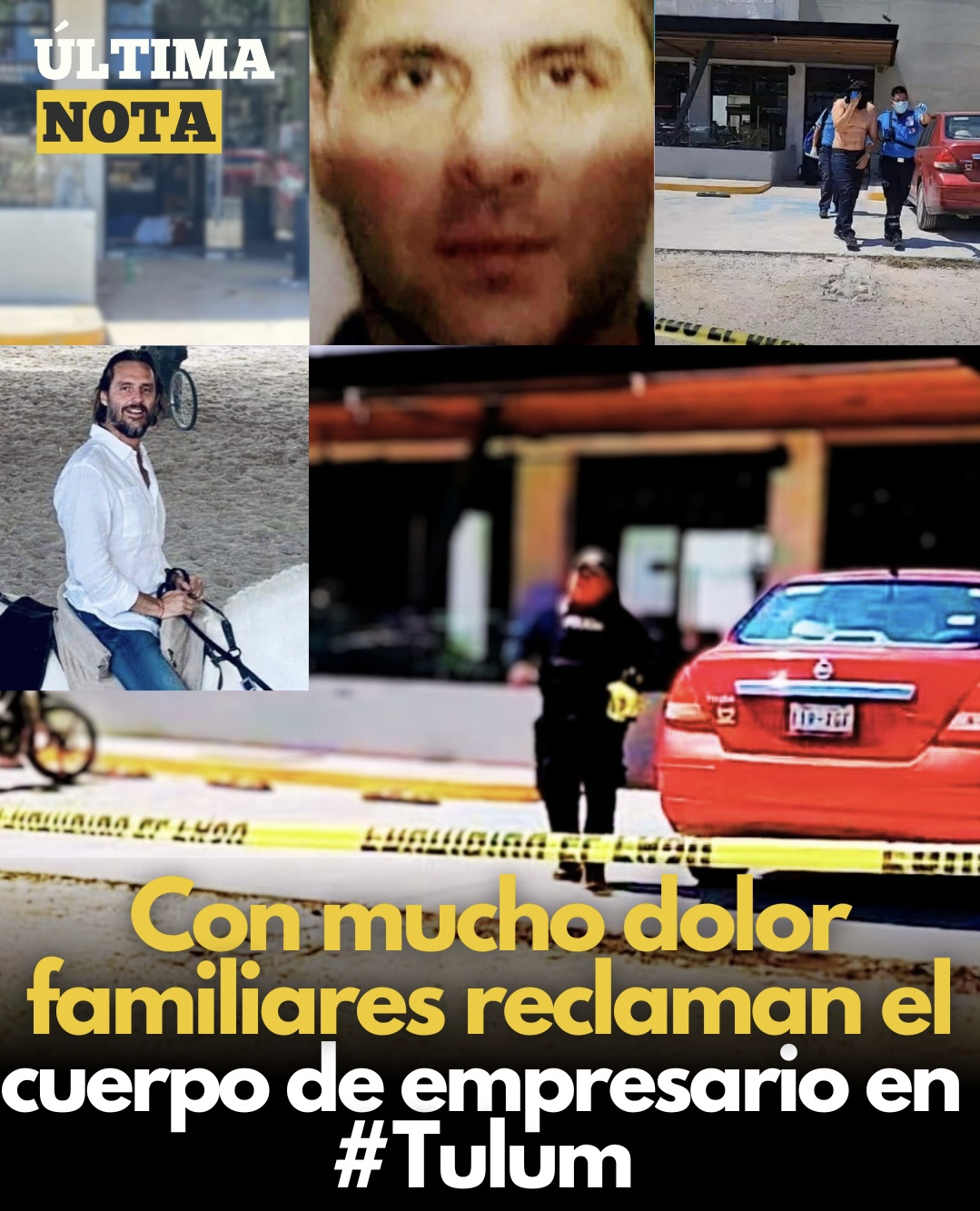 Familiares reclaman el cadáver del empresario asesinado en un Starbucks de Tulum