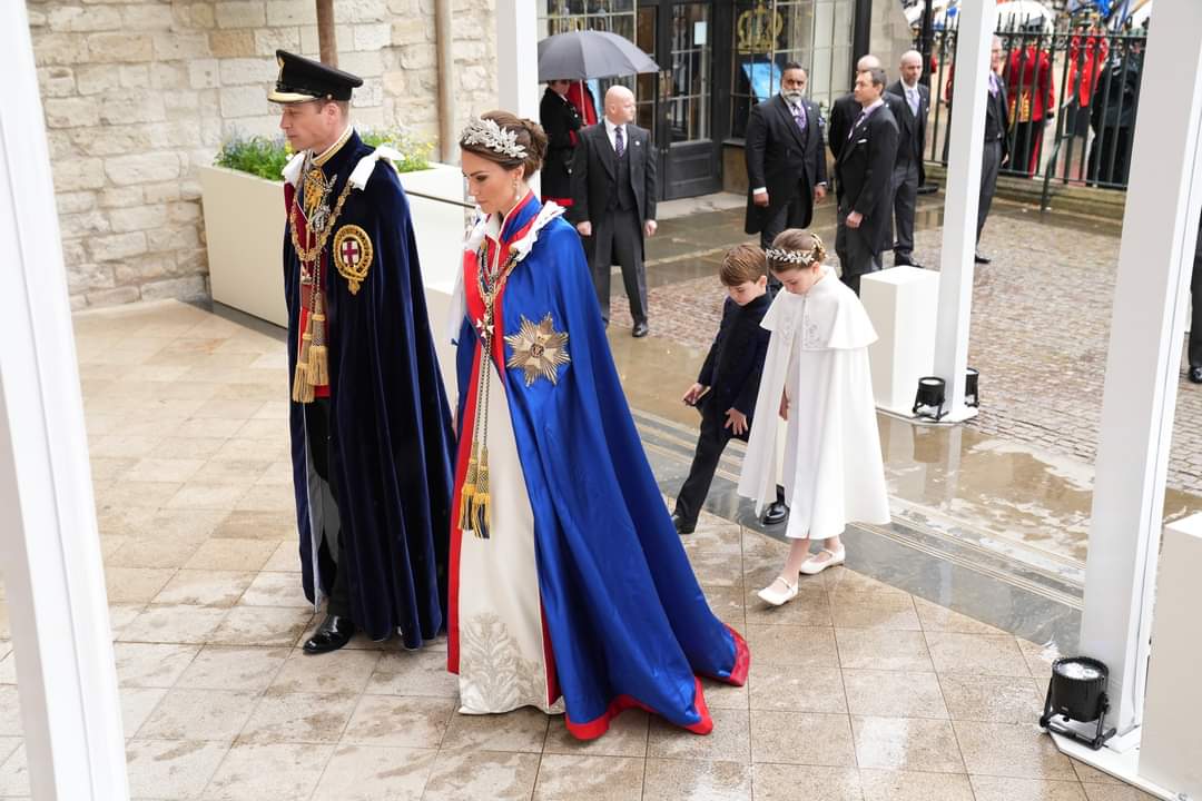 El elegante look de Kate Middleton en la coronación de Carlos III
