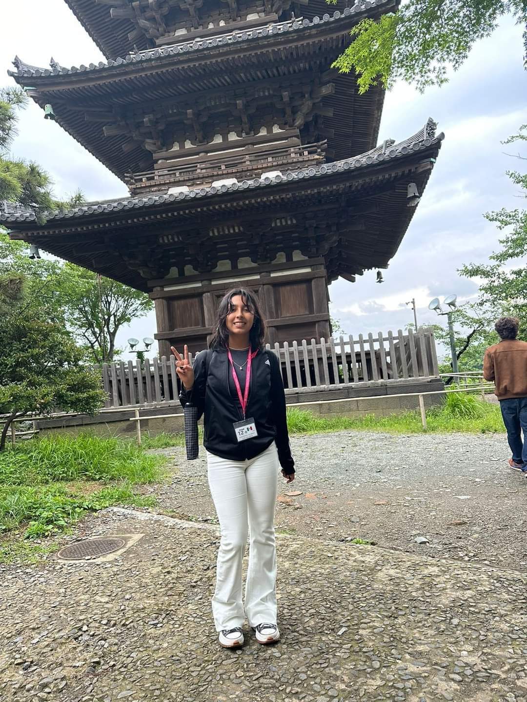 Zoé Valeria Sandoval Suárez del CBTIS 72, ya se encuentra en Japón.