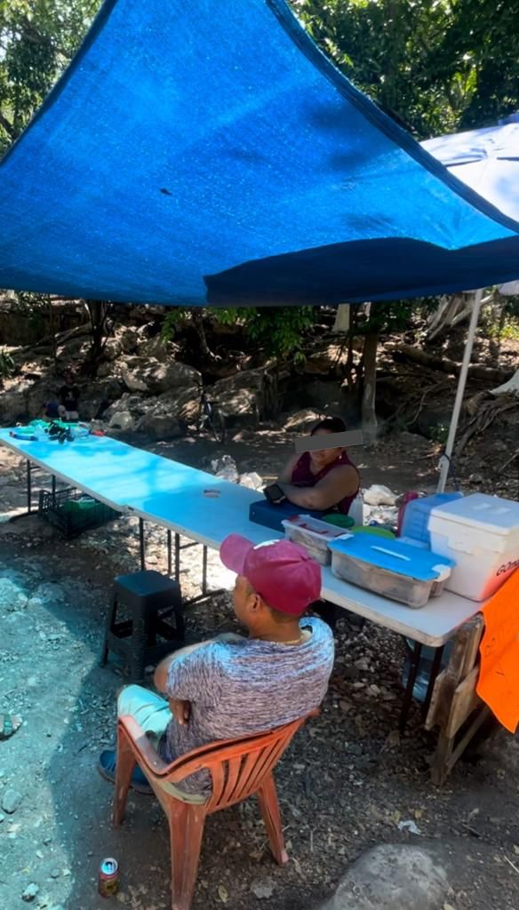 Cenote de Tulum es desalojado por la policía municipal