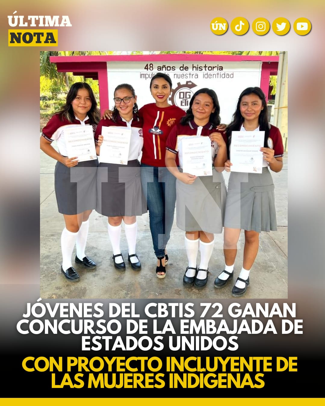 La juventud carrilloportense no deja de sorprender; se irán a EUA a un intercambio de verano