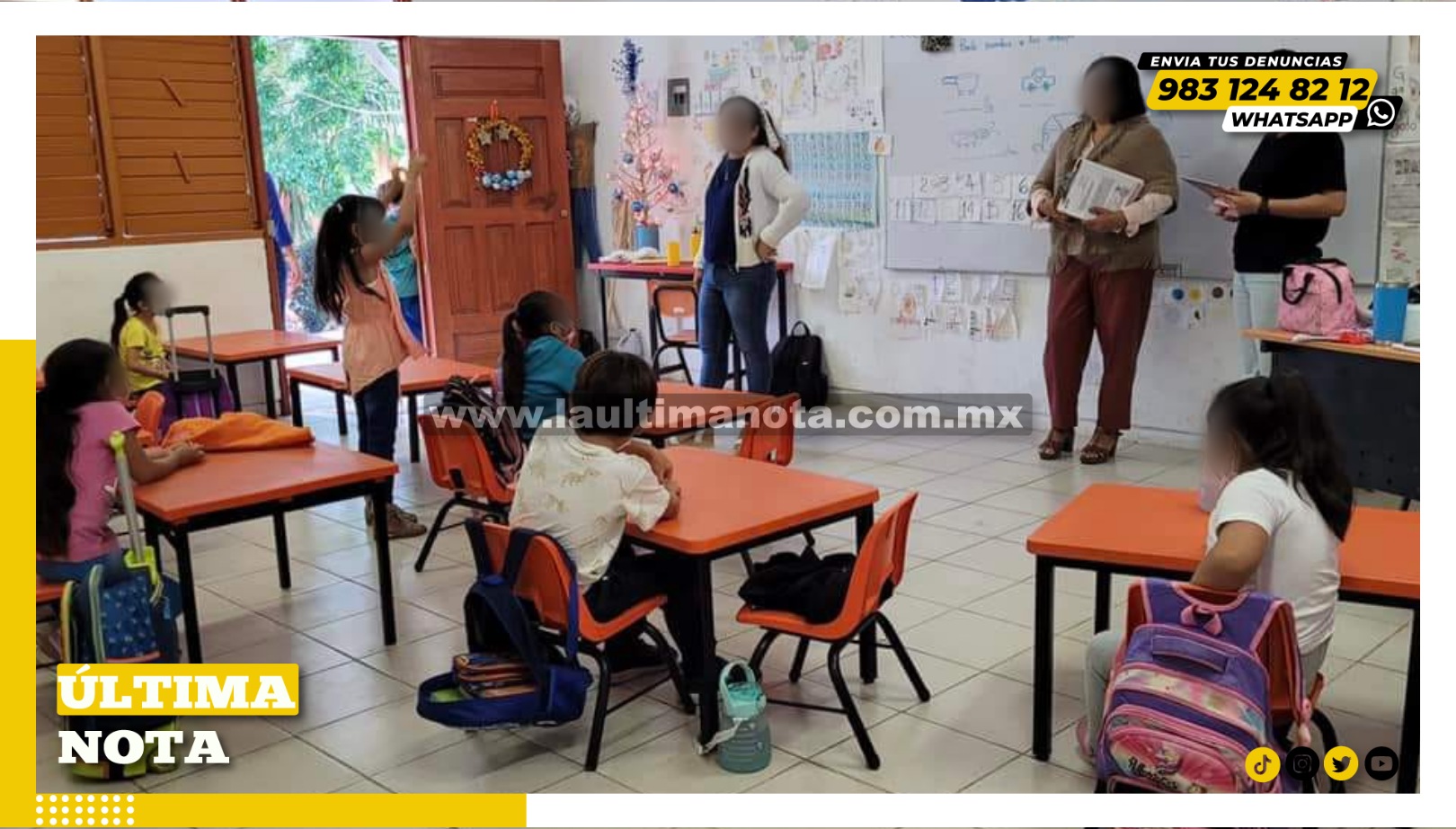 El programa “La escuela es nuestra” beneficia a instituciones de la zona maya