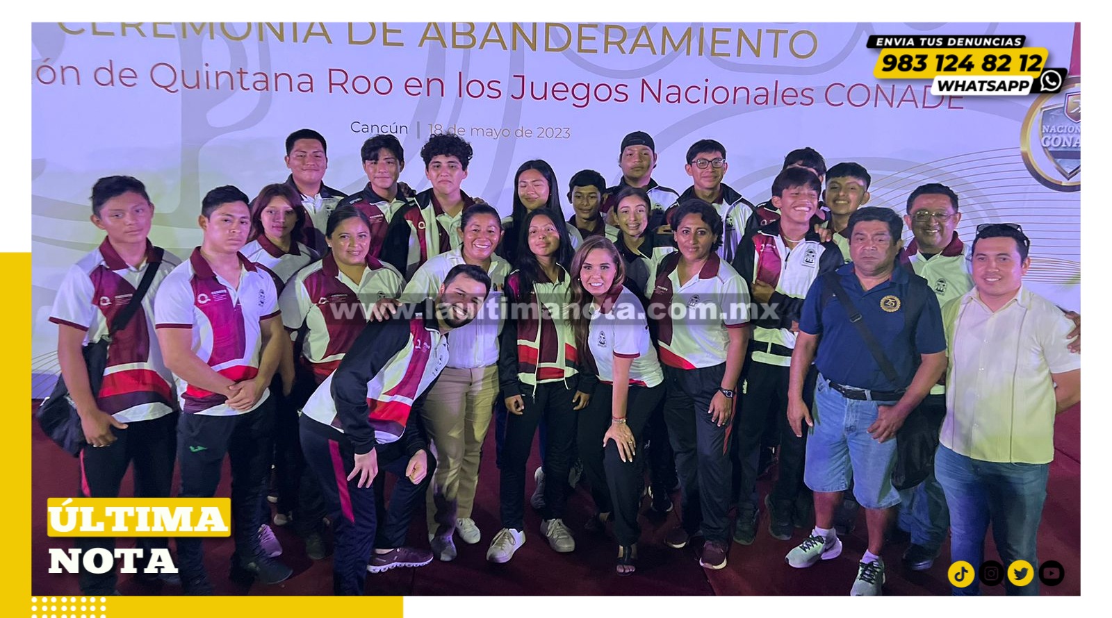 19 carrilloportenses forman parte del selectivo de Quintana Roo para los juegos Conade