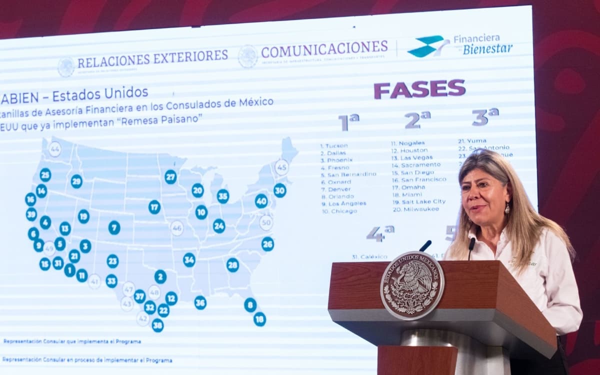 Tarjetas del Bienestar para remesas podrán tramitarse en EU