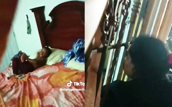Pequeño deja a su familia afuera de la casa por obligarlo a dormirse temprano | VIDEO