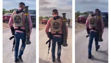 Cárteles mexicanos se preparan para una guerra: tienen lanzacohetes de grado militar