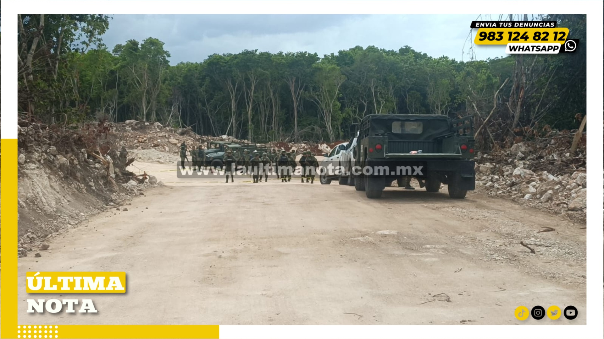 Atentan contra otros dos trabajadores del Tren Maya en F.C.P., ayer fueron otros dos