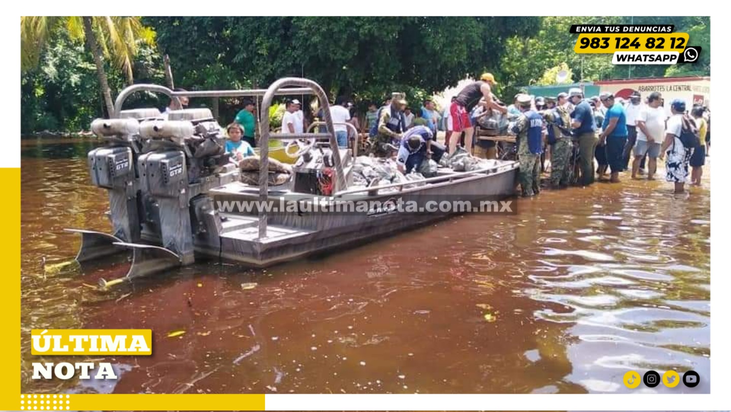 Enfatizan vigilancia en zonas de riesgo de inundación escurrimiento en la zona maya