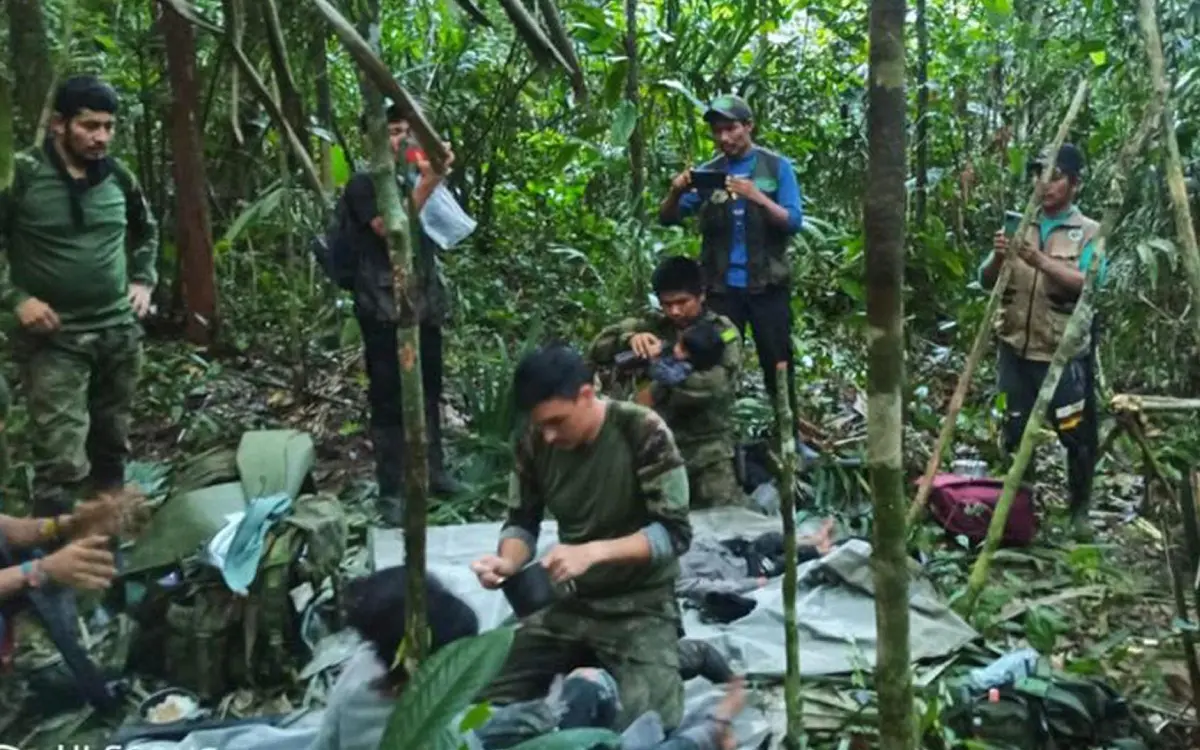 Rescatan Con Vida A Los Cuatro Niños Perdidos Hace 40 Días En Selva De ...