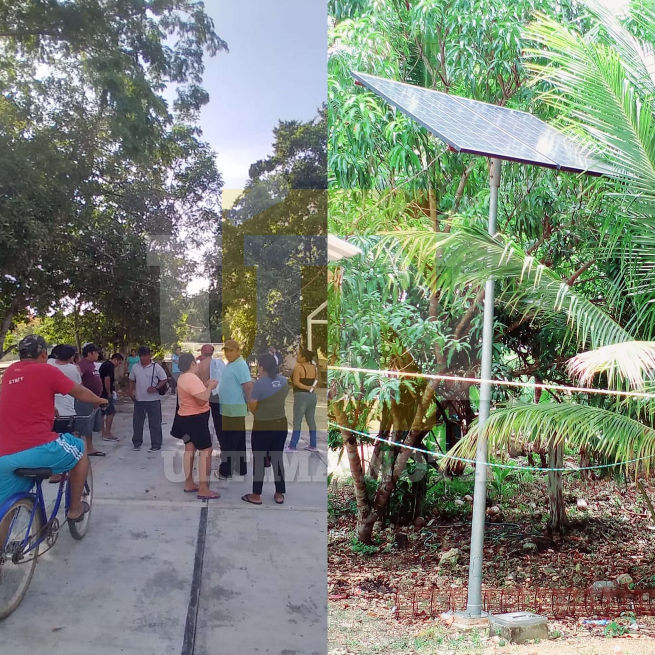 Familias de Cecilio Chí piden mejor infraestructura de energía eléctrica