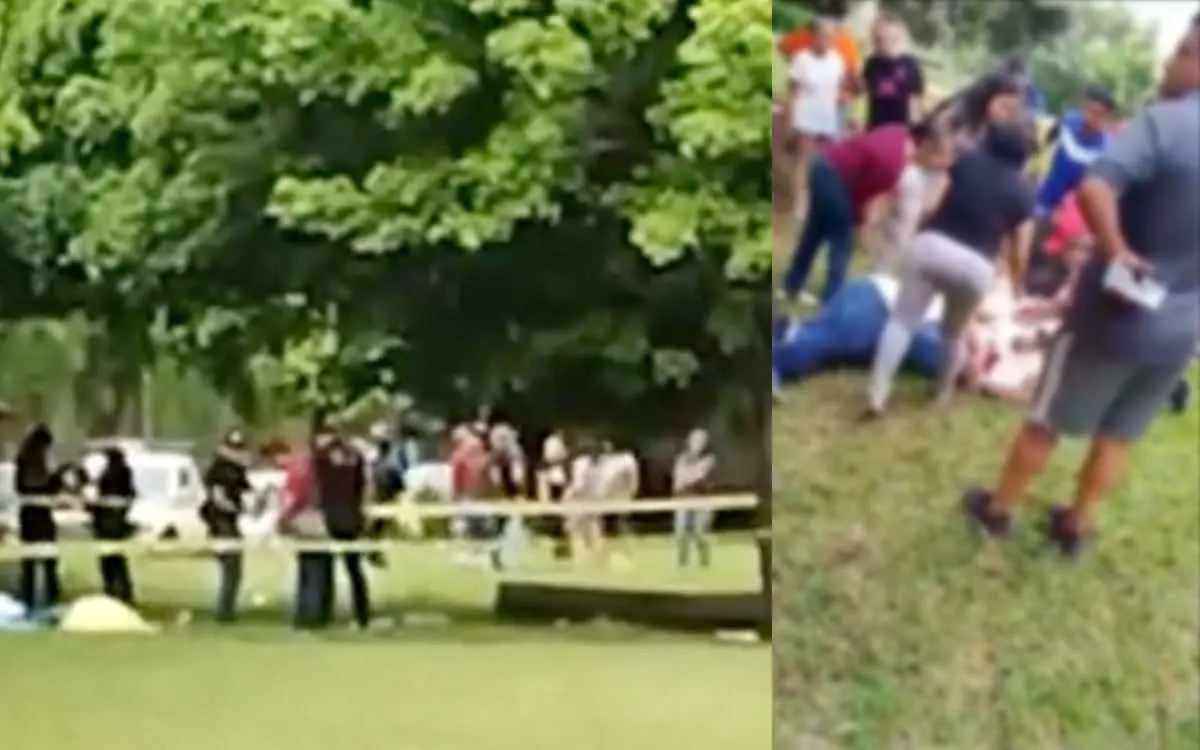 Matan a dos personas en partido de fútbol en Veracruz