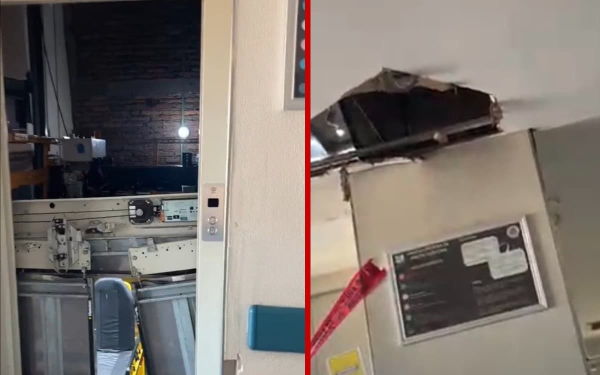 Se avería elevador del IMSS en Guadalajara; rescatan a 8 personas