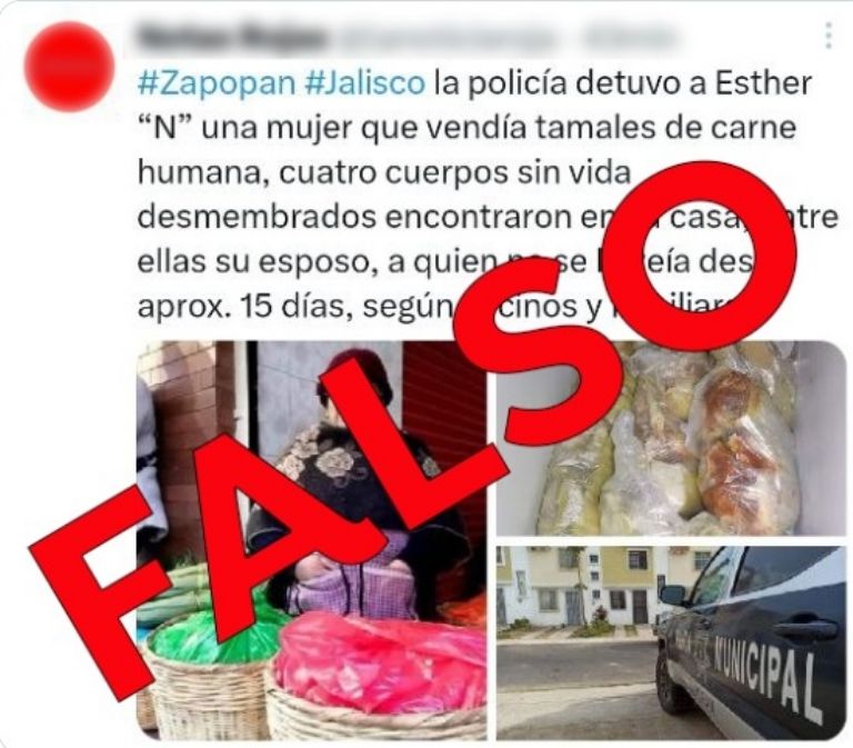 Mujer no vende tamales con carne humana, desmienten que asesinó y cocinó a su esposo en Jalisco