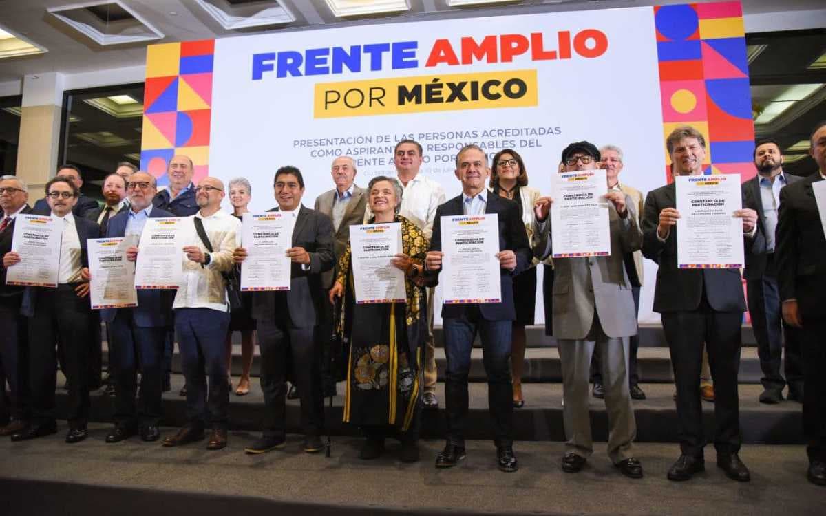 Pasan 13 a siguiente fase para definir candidatura presidencial de Va por México