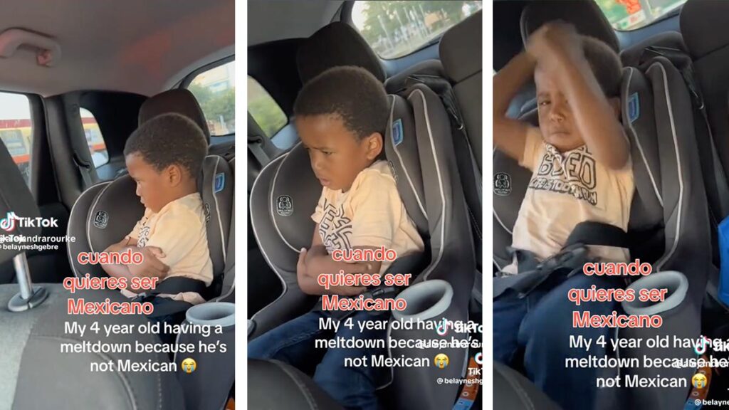 Niño etíope hace berrinche porque quiere ser mexicano: