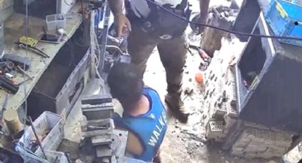 presuntos agentes insultan y dan golpiza a herrero, le roban 25 mil pesos