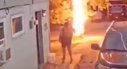 Mujer se salva de milagro de morir por el impacto de un rayo